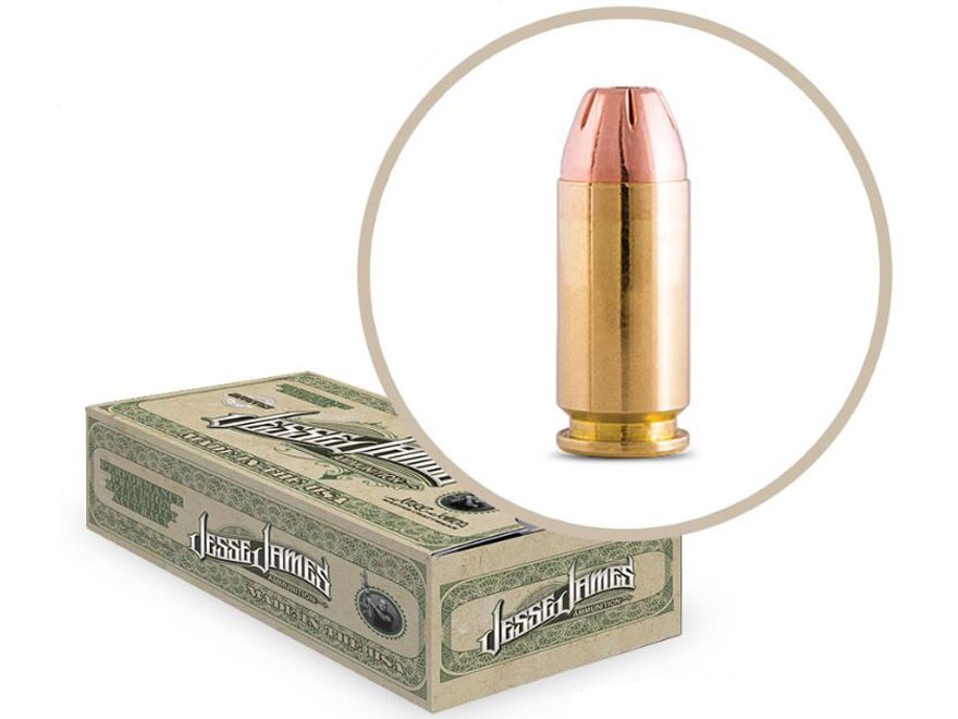 Ammunition Ammo Inc. 45230JHP 20 45ACP Jesse James TML 45 Auto 230 qr Jacketed Hollow Point • Model: 45230JHP-20